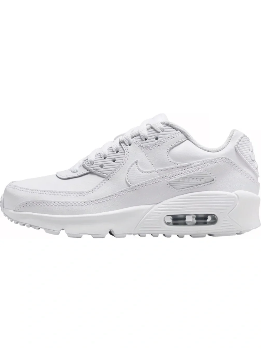Nike Air Max 90 LTR White Sneakers - Women’s Size 6.5 - Picture 2 of 11
